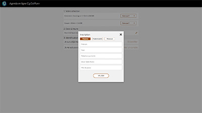 Cg Coiffure online client