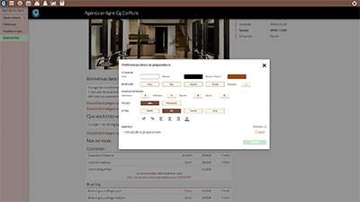 Cg Coiffure online config